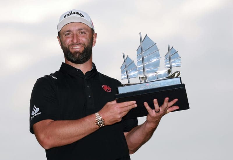 A ‘very relieved’ Jon Rahm collects first victory in 18 months with Hong Kong title