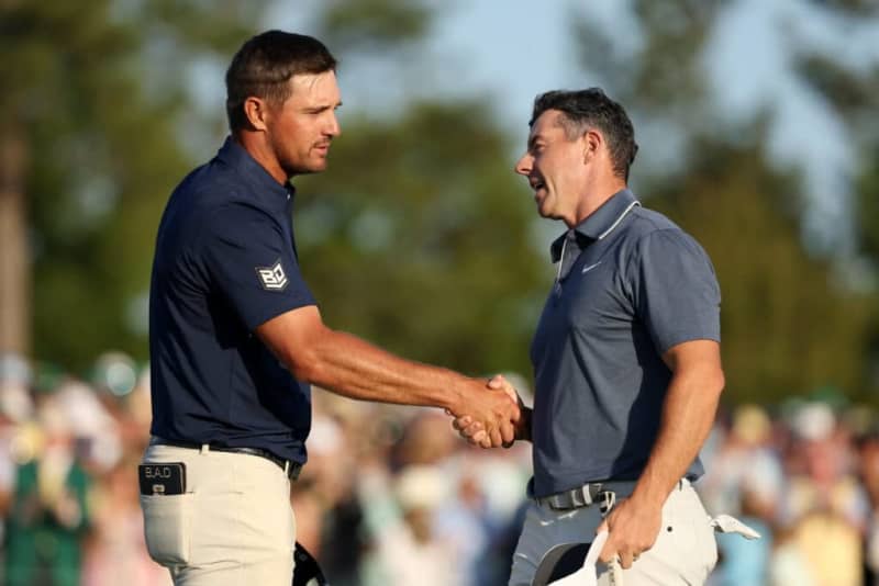 Rory McIlroy and Bryson DeChambeau Golf Rivalry