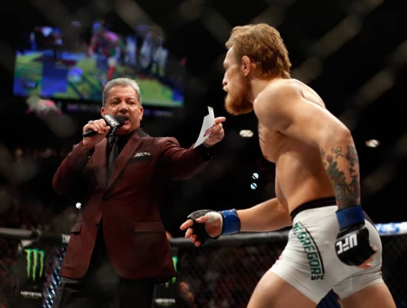 How Bruce Buffer responded to Conor McGregor’s ‘juggernaut’ praise on the UFC legend