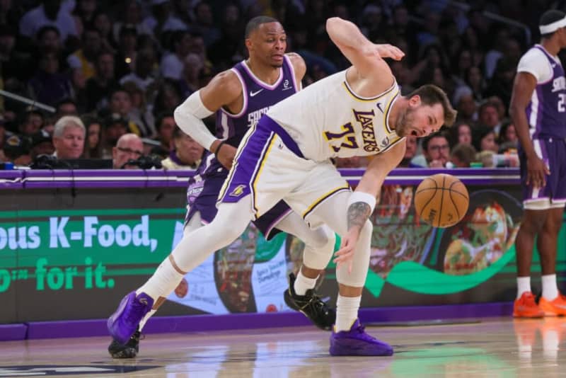 Russell Westbrook gets technical foul for mocking Luka Doncic missing a free throw