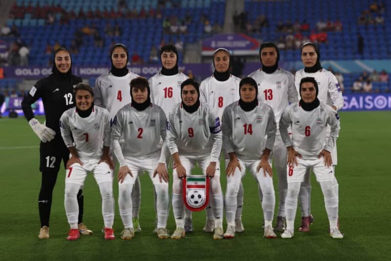 Iranian women’s national team refuse to sing national anthem in Asia Cup opening game