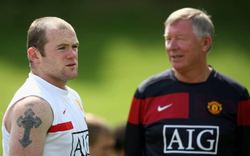 How Sir Alex Ferguson’s one decision led to a ‘fuming’ Wayne Rooney getting a gift from Diego Maradona