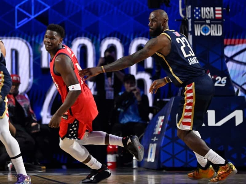 LeBron James Praises Anthony Edwards After All-Star MVP Performance