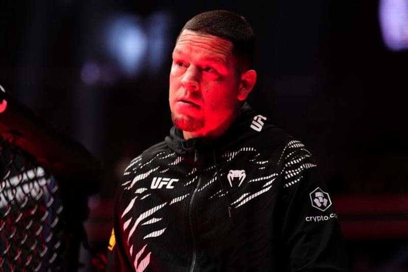 Nate Diaz takes an unexpected dig at UFC lightweight champion Ilia Topuria