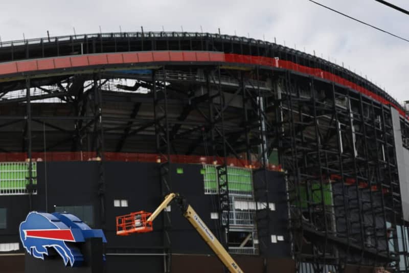 Buffalo Bills Stadium Construction Halted Due to Vandalism
