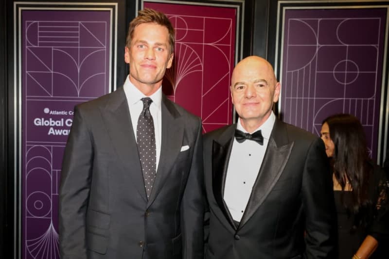 Football fans slam Tom Brady after calling FIFA president Gianni Infantino a ‘man of the people’
