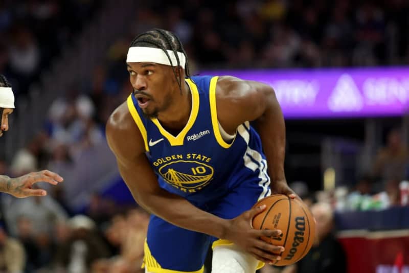 Jimmy Butler tries to convince Coco Gauff to ditch the Miami Heat and support the Golden State Warriors