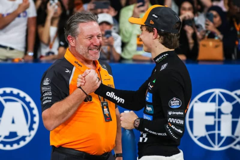 Oscar Piastri plays down Zak Brown villain narrative despite ‘tough moments’ at McLaren