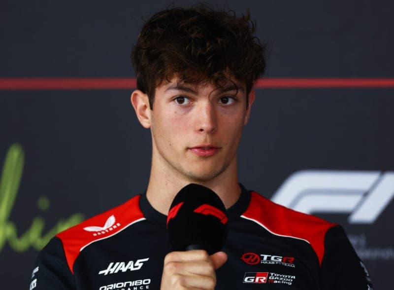 Oliver Bearman says he’s had no updates on a possible Ferrari move for 2027