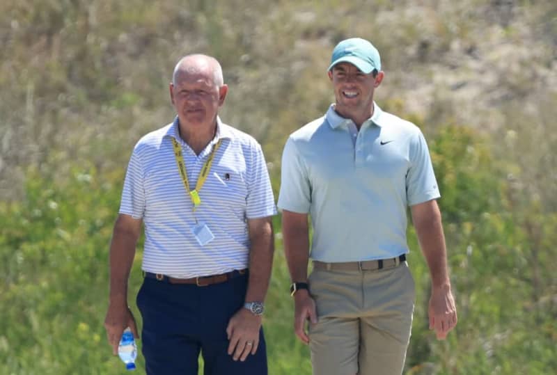 Rory McIlroy beats Rickie Fowler and Collin Morikawa to win Seminole Pro-Member with father Gerry