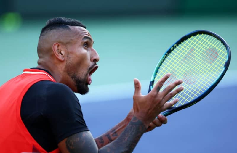 What Nick Kyrgios said to critical fan in front of Ben Stiller during infamous Indian Wells moment