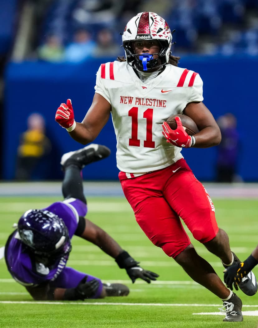 New Palestine Tight End Mason Oglesby Cuts List to Six Schools