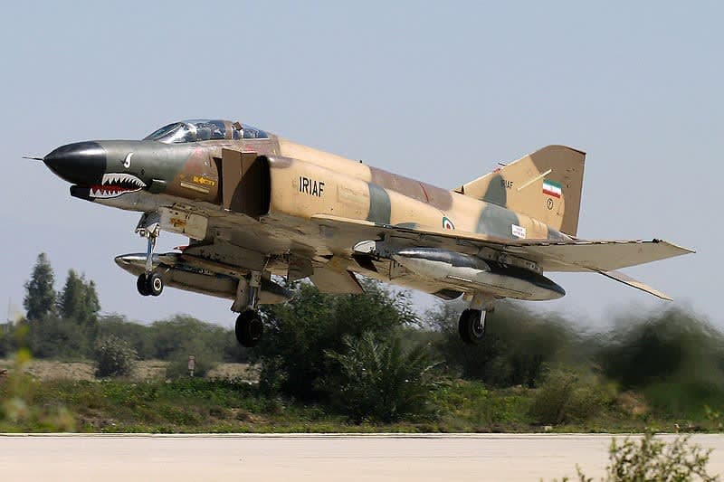 Iranian Air Force Jet Crashes During Training, Pilot Killed