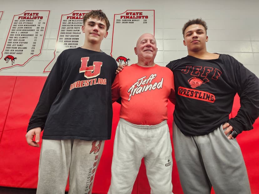 Lafayette Jeff Wrestlers RJ McCoy, Robert McKinney Head to State