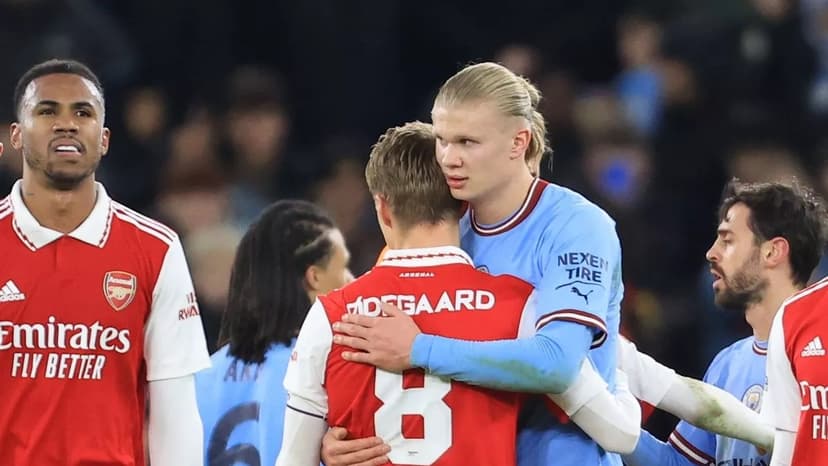 Odegaard Discusses Relationship with Haaland Amid Title Race