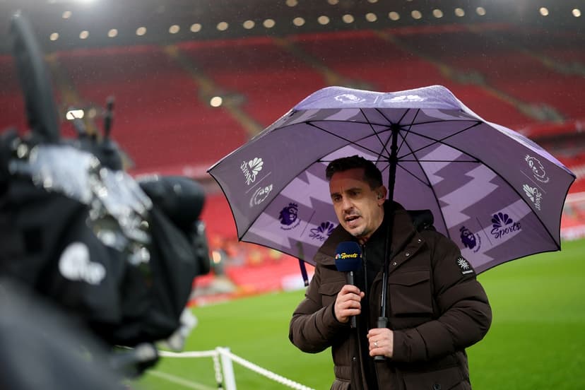 Gary Neville says Man City are playing mind games with Arsenal