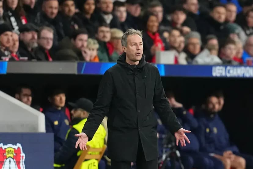 Leverkusen’s coach reveals what he and Nicolas Jover were discussing