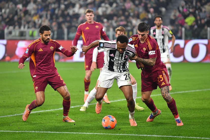 Marcelo Estigarribia says Juventus just has to get a result against Roma