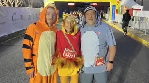 Arkansas woman finishes Little Rock Half Marathon with son and grandson