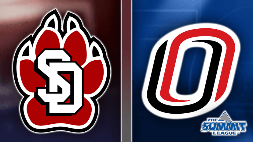 South Dakota State Jackrabbits play in Summit Tournament against the South Dakota Coyotes