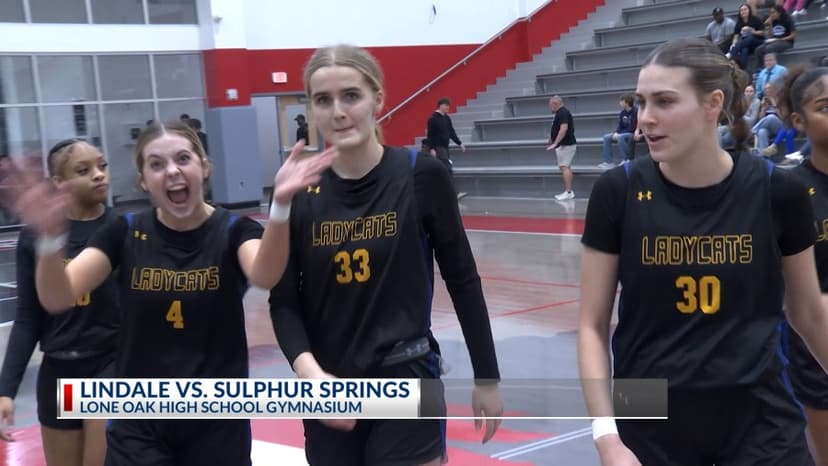 Sulphur Springs Eliminates Lindale in Girls Area Round Playoff Game