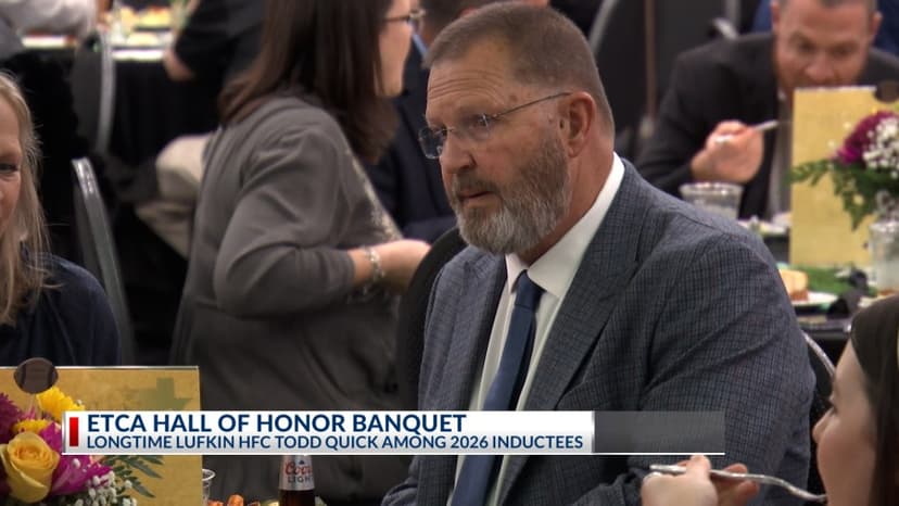 East Texas Coaches Association Inducts Todd Quick into Hall of Honor