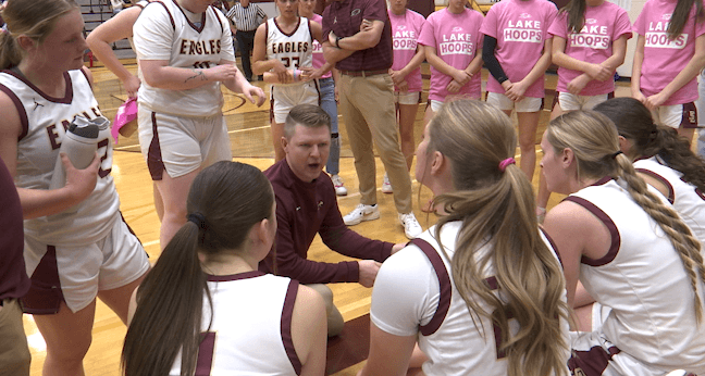 Silver Lake Girls Basketball Dominates St. Marys on Senior Night