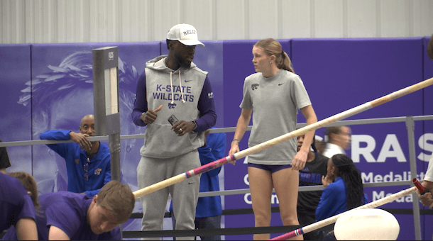 Former Olympian Coaches Future Stars at K-State