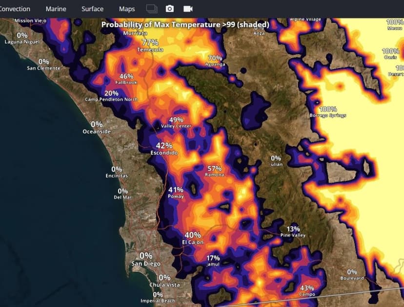 Heat Wave Advisory Issued for San Diego County