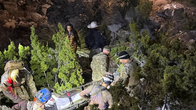 Woman Rescued from Deep Texas Cave