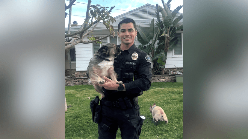 Social media users swoon over Burbank police officer in viral Instagram post