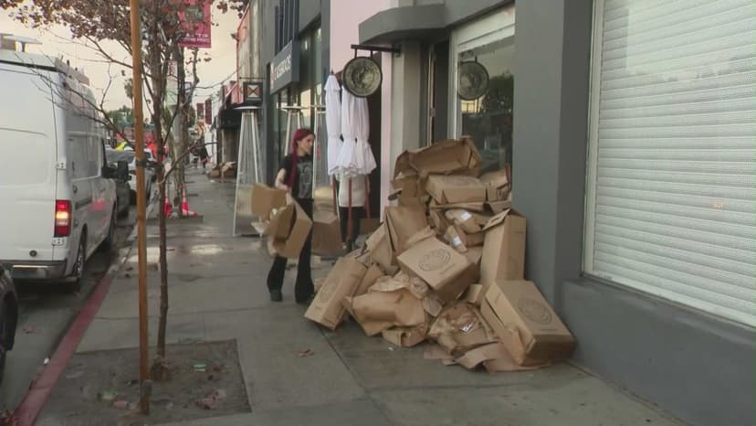 L.A. Business Owners Criticize City After Block-Wide Flooding