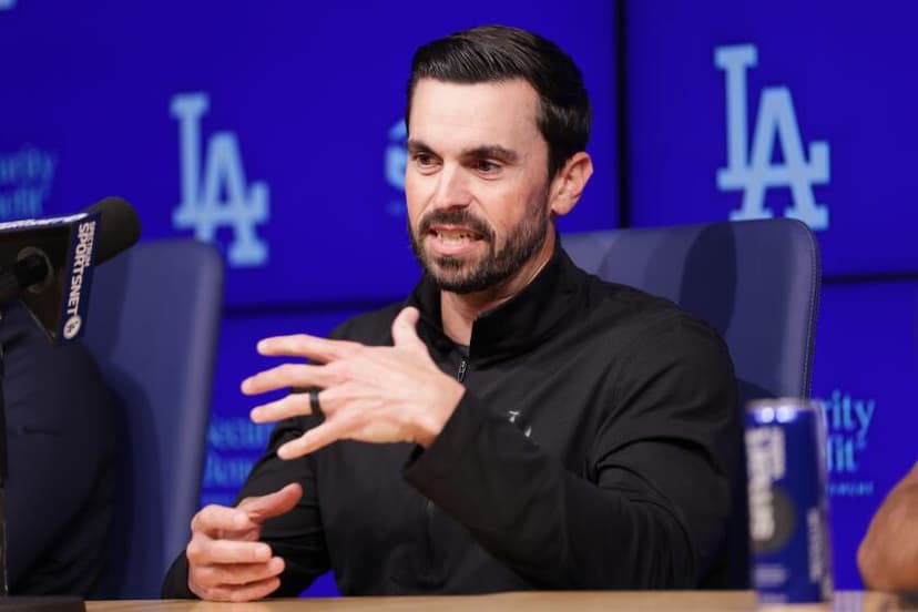 Dodgers GM Brandon Gomes Addresses Spending Comments from Machado and Harper
