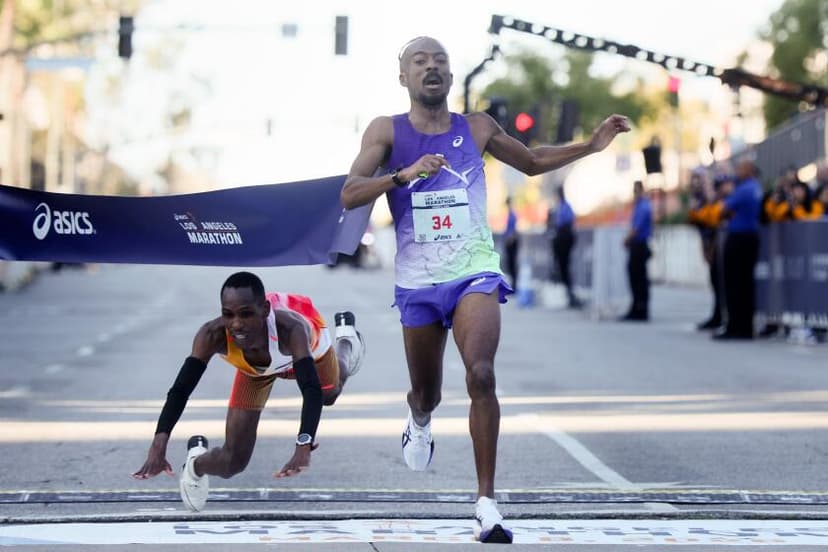 Runners sympathize with L.A. Marathon runner-up led off course, but say fans are vital