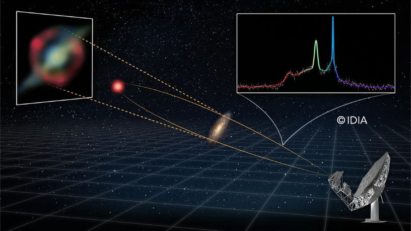 Discovery of a Mega-Laser in Space