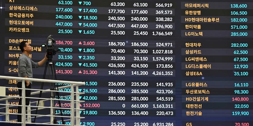 Asian markets rebound as South Korea activates $68bn stability fund
