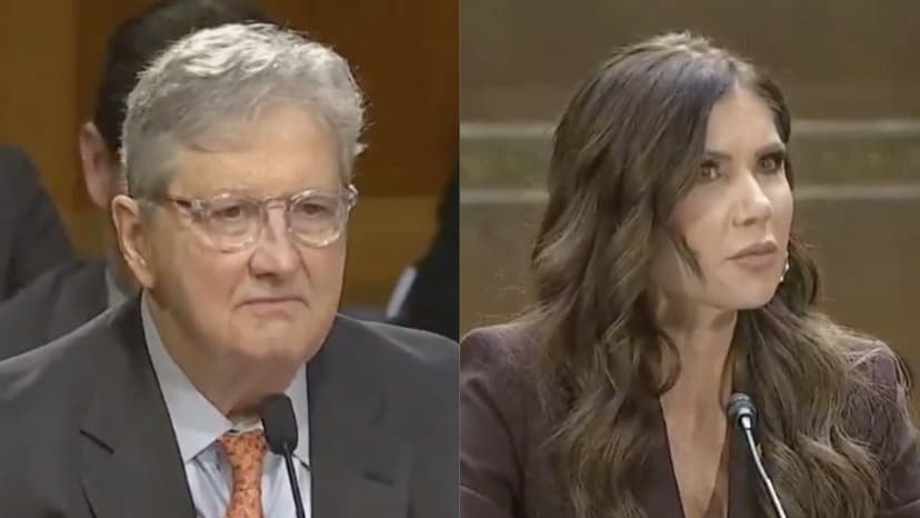 ‘Terribly Awkward!’ GOP Senator Scolds Kristi Noem for Dropping $220M On DHS Ads That Feature Her ‘Prominently’