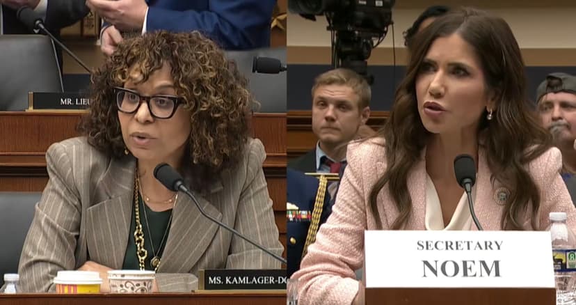 Kristi Noem questioned about alleged affair with Corey Lewandowski