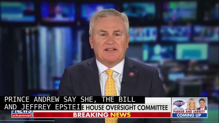James Comer Smirks As He Tells Hannity About Showing Hot Tub Photo at Hillary Depo
