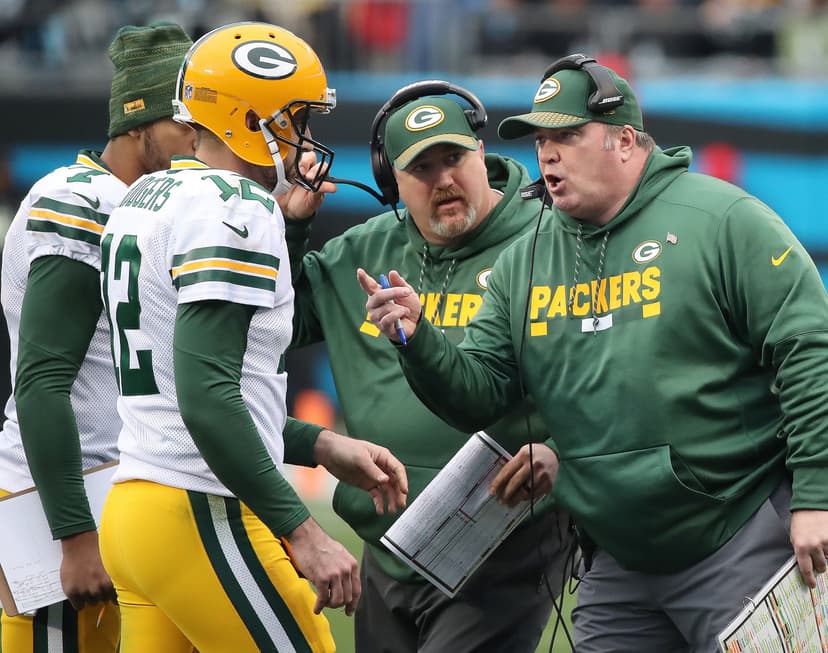 Aaron Rodgers praises Mike McCarthy but doesn't say if he'll play this year