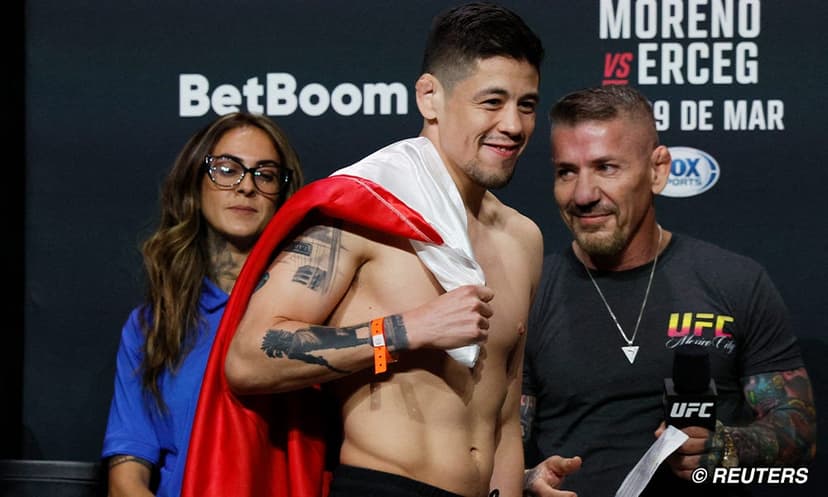 UFC Fight Night 268 pre-event facts: Brandon Moreno first to flyweight milestone