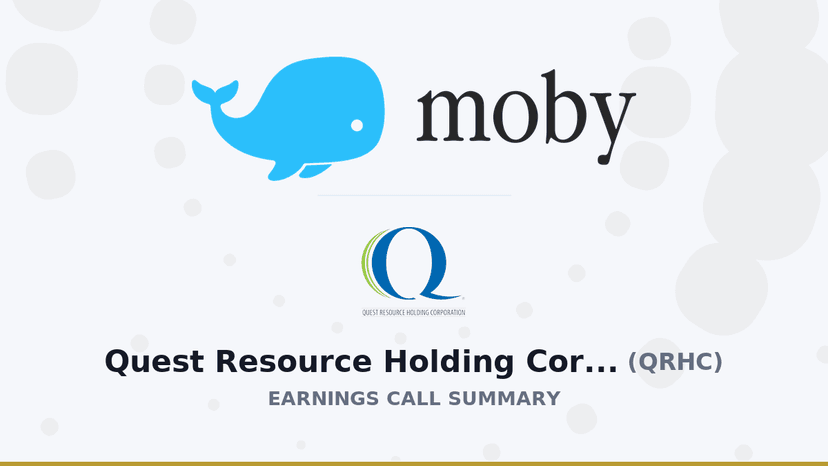 Quest Resource Holding Corporation Issues Q4 2025 Earnings Call Summary