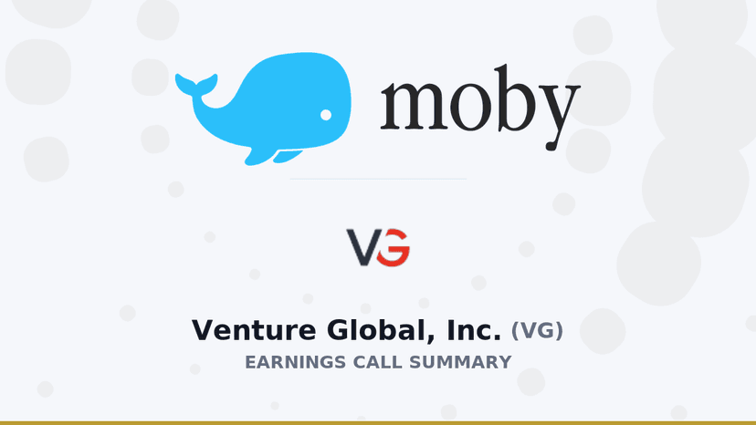 Venture Global, Inc. Q4 2025 Earnings Call Summary