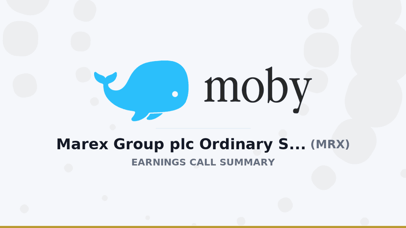 Marex Group Q4 2025 Earnings Call