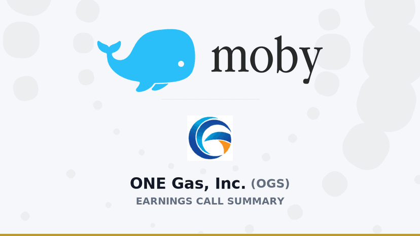 ONE Gas, Inc. Q4 2025 Earnings Call Summary