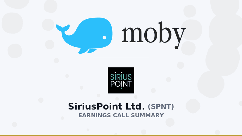 SiriusPoint Ltd. Q4 2025 Earnings Call Summary