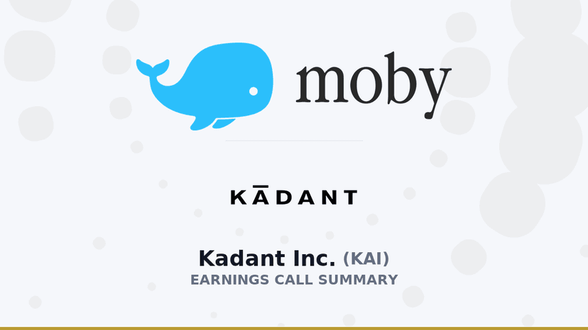 Kadant Inc. Q4 2025 Earnings Call Summary