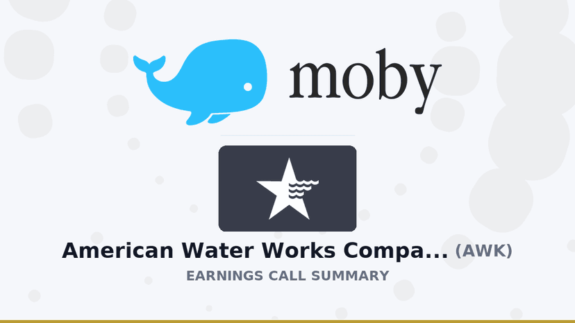 American Water Works Company, Inc. Q4 2025 Earnings Call Summary