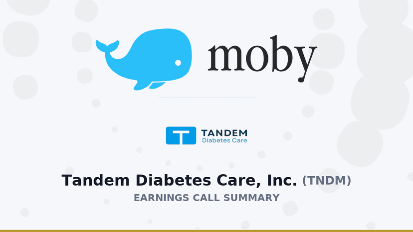 Tandem Diabetes Care Reports Q4 2025 Earnings