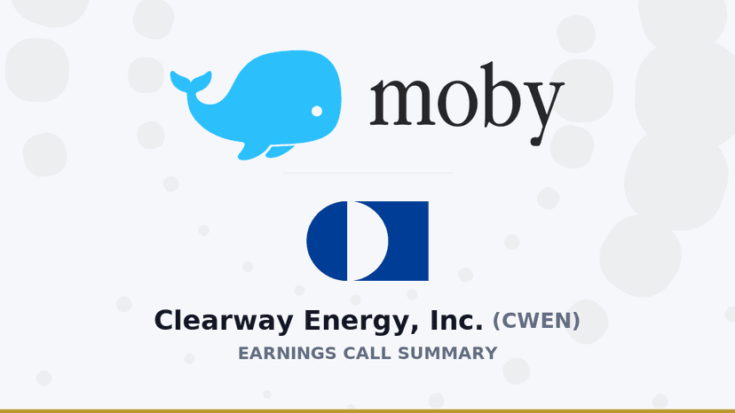 Clearway Energy, Inc. Q4 2025 Earnings Call Summary